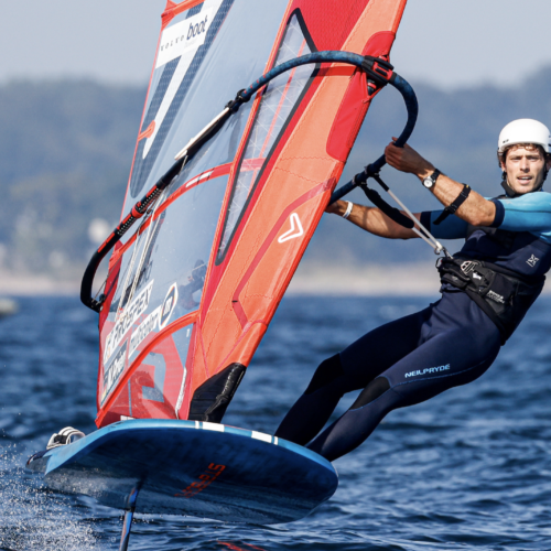 Windsurfen flog zurück nach Kiel