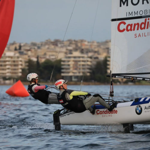 EM 49er/Nacra: Farese/Zöchling am Ende Top-Ten