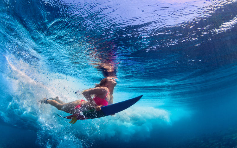 Wassersport Trends 2022 wie Wingfoilen, Surfen und Stand Up Paddling