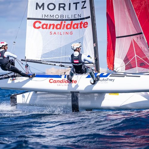OeSV-Nationalteam: Zwei Boote im Medal Race