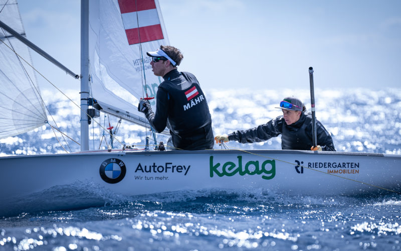 OeSV-Nationalteam Vadlau und Mähr segeln auf Palma