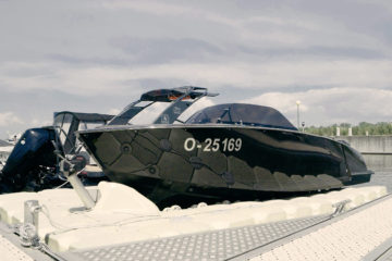 Flying Shark – ein vielseitiges neues Motorboot mit Elektromotor