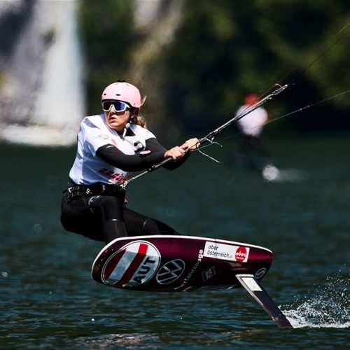 Alinas Flug über den Traunsee