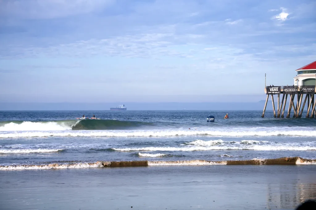 Lineup at Vans US Open of Surfing in Huntington Beach