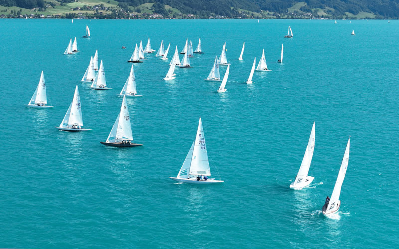 Drachen-Meisterschaft am Attersee