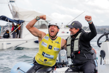 WM-Gold für das German Sailing Team: Sebastian Kördel ist Windsurf-Weltmeister in der neuen Olympia-Klasse iQFOiL