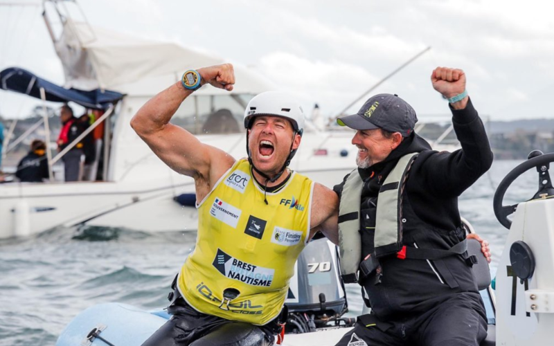 WM-Gold für das German Sailing Team: Sebastian Kördel ist Windsurf-Weltmeister in der neuen Olympia-Klasse iQFOiL