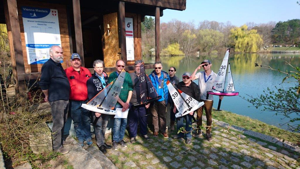 Teilnehmer RC Segelmeisterschaft in Ennsdorf