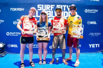 WSL: Caroline Marks und Filipe Toledo dominieren in El Salvador