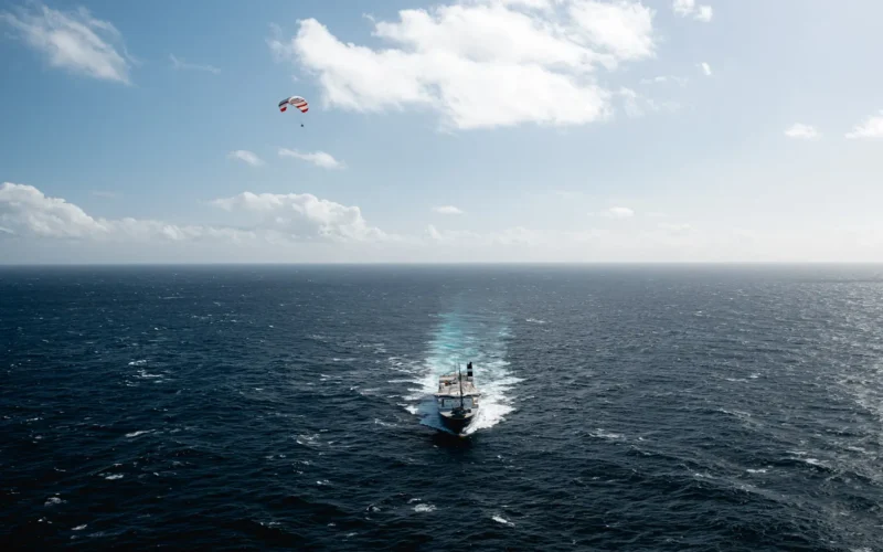 Airseas entwickelt Seawing Kites für Frachtschiffe