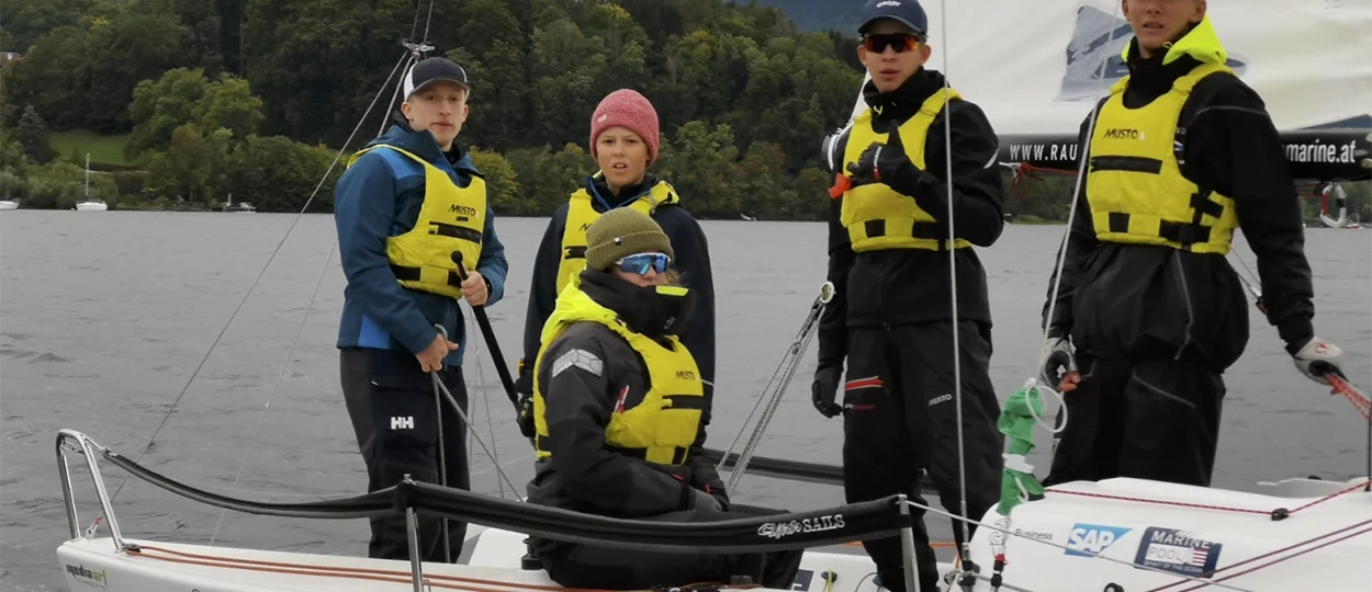 Jungsegler vom Wolfgangsee gewinnen Bundesliga Titel