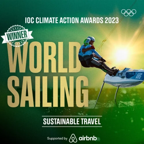 World Sailing Verband mit IOC Climate Action Award ausgezeichnet