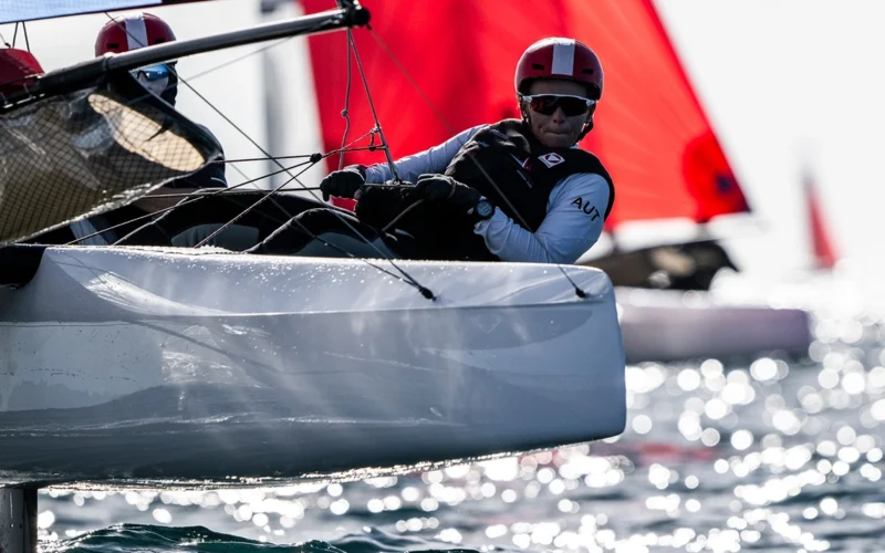 Nacra 17 Duo Haberl/Frank holen viertes Olympiticket